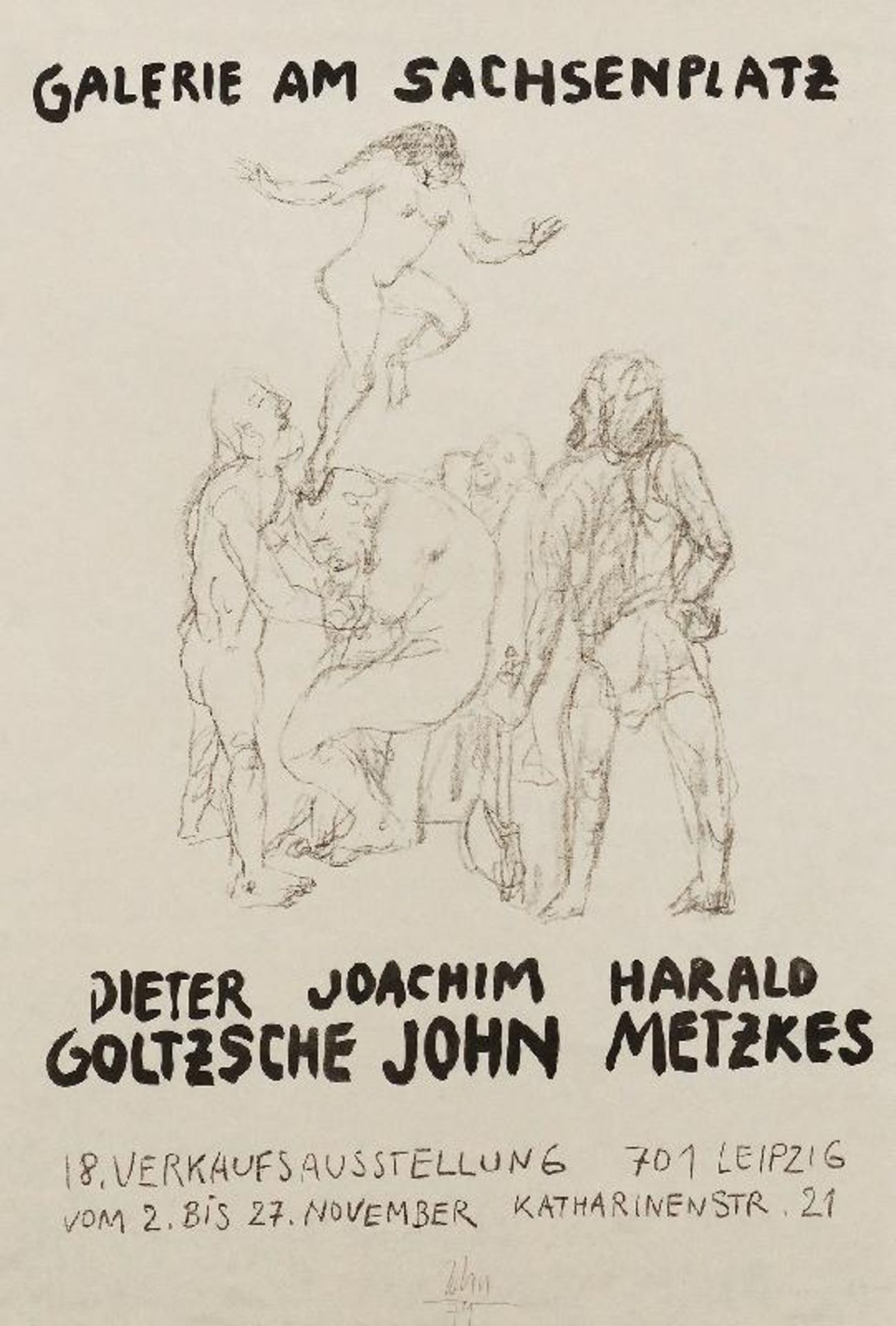 Plakate - John, Joachim: (Figurengruppe)
