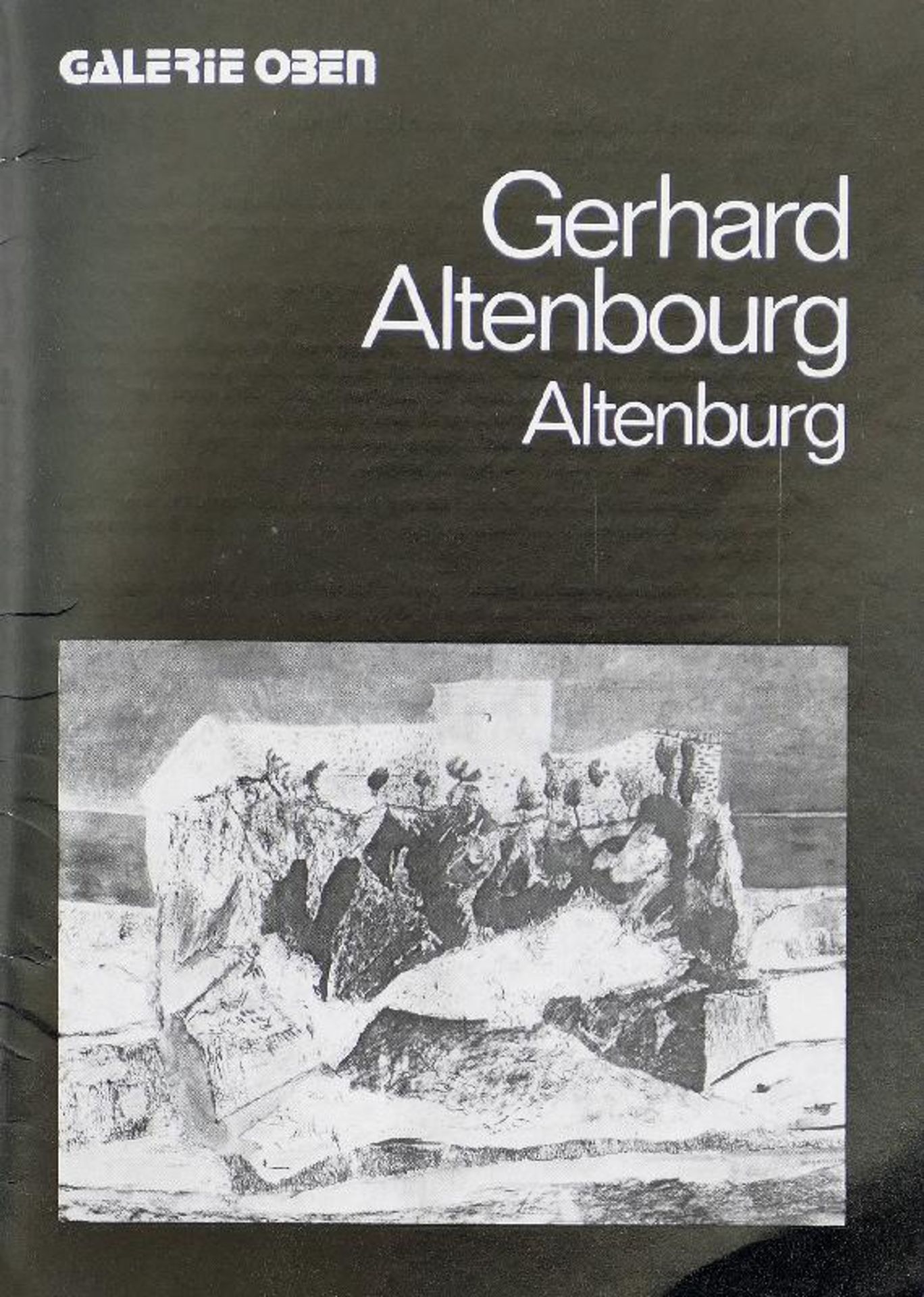 Altenbourg, Gerhard [i.e. Gerhard Ströch] - Gerhard Altenbourg: Altenburg - Image 2 of 2