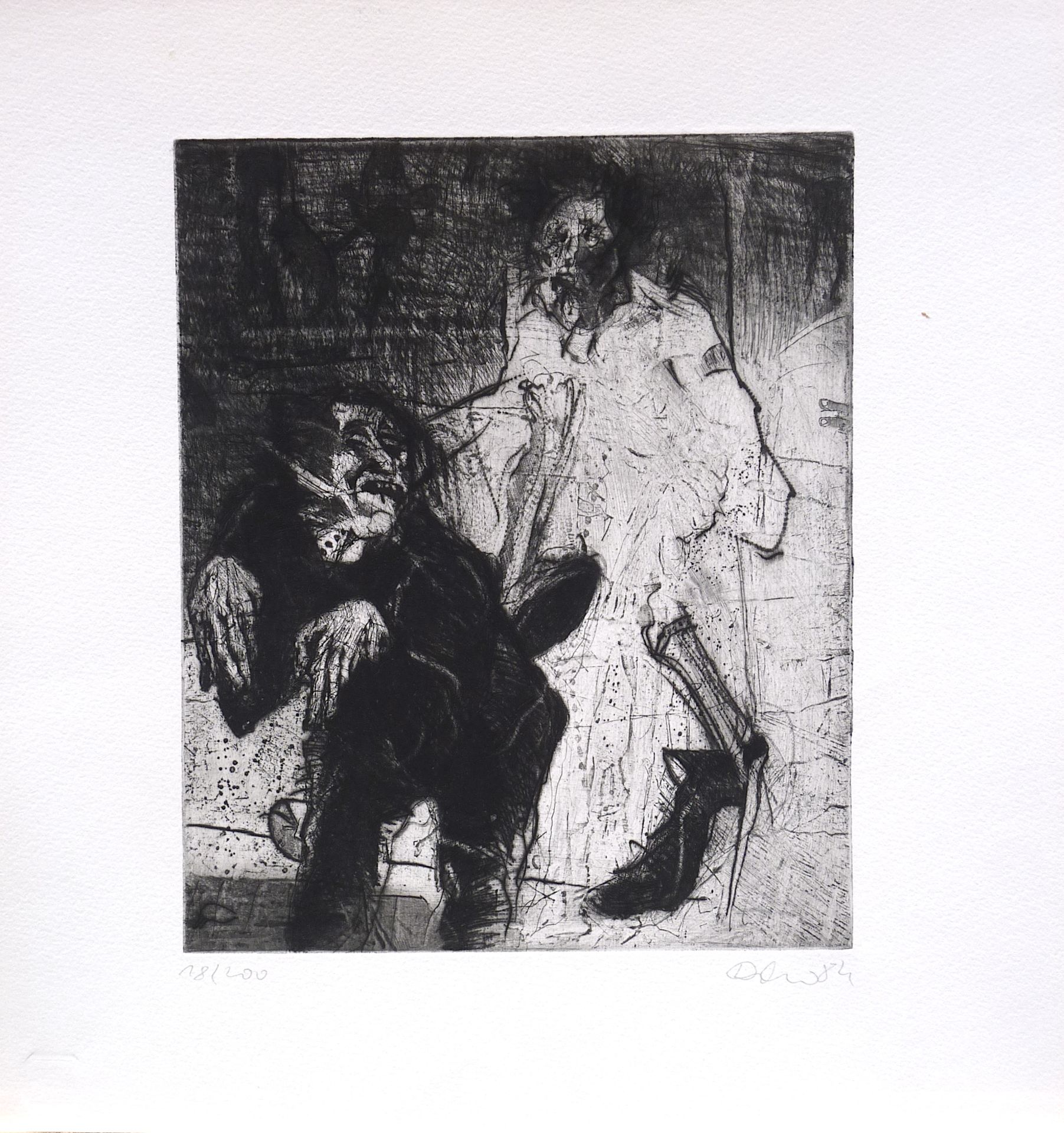 DILLER, MICHAEL: zu Samuel Beckett "Murphy", 1984 - Bild 2 aus 4