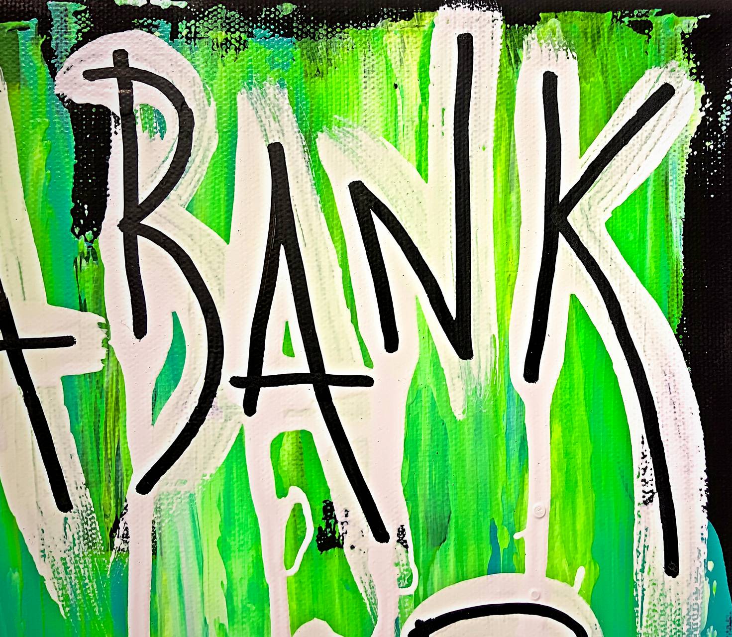 Karl Lagasse, Unique piece mixed media "Rob a bank" Use No. 24, signed Karl Lagasse. Cm 61x46. Certi - Image 2 of 5