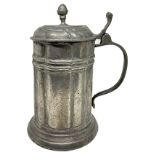 Ancient pewter jug