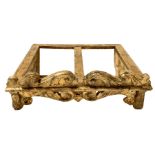 Reading desk in gilded wood. XVIII century. H 19 cm width 38 cm depth 25 cm