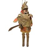 Sicilian marionette Pupo, large-size, XX century. H 85 cm