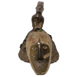 Eyagham-Head Ekoi, Nigeria, early twentieth century. H 41 cm