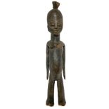 Statue Lobi Bateba Duntundara, mid-twentieth century, Burkina Faso. H 49 cm