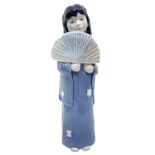 Copenhagen, porcelain statue depicting Myoko (Japan), figurines of the Year in 1992, limited edition