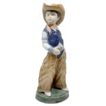 Copenhagen, porcelain statue of Billy (Texas), figurines of the Year in 1988, limited edition 780/50