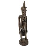 Senufo statue, late twentieth century, Ivory Coast. H 65 cm