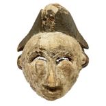 Mask Punu, Gabon, the Early twentieth century. H 25 cm