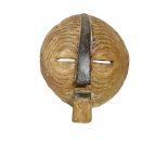 Luba mask, Congo, late twentieth century. 20 Cm