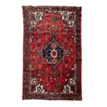 Mosul Carpet, Persia, 100% wool, in shades of red. 200x127 cm