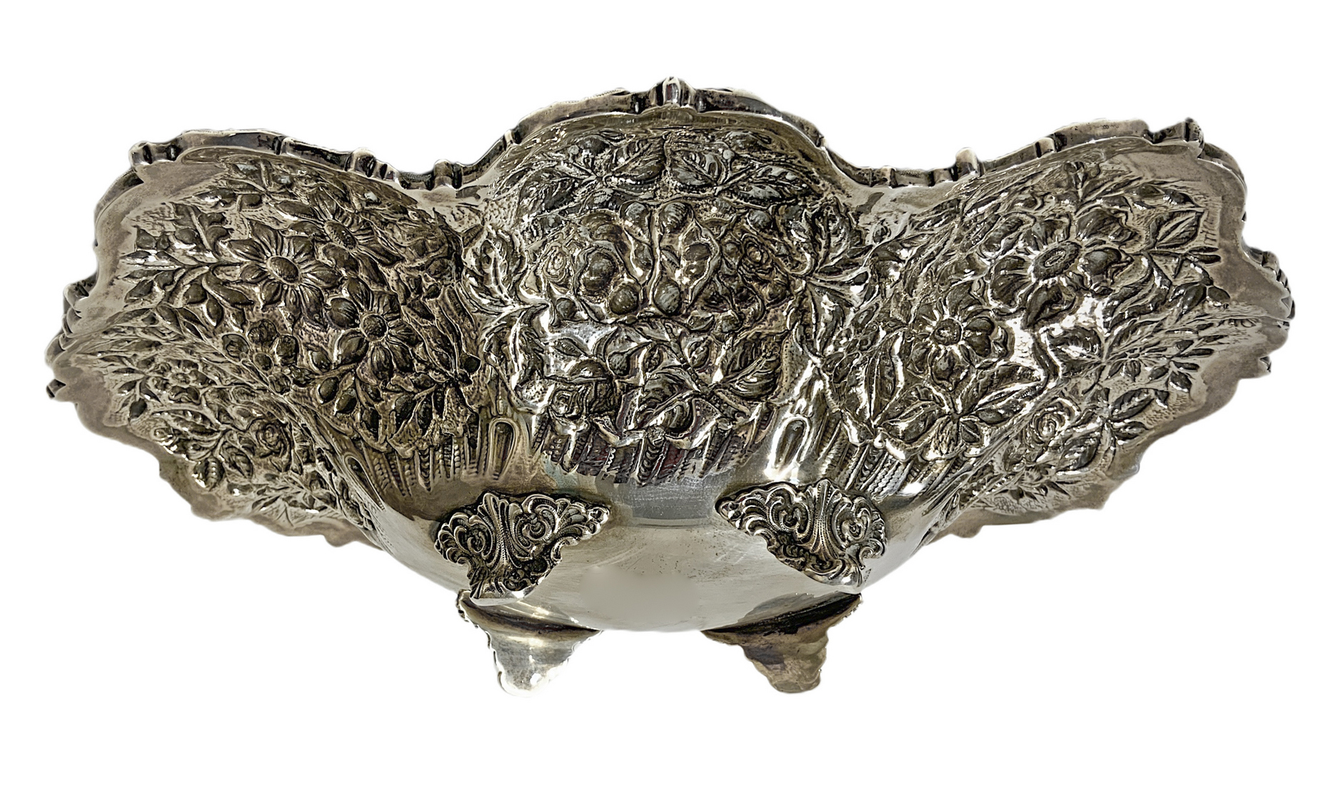 Centerpiece Stieff, silver 72, XX century. 7x33 cm. Gr 790 - Image 5 of 7