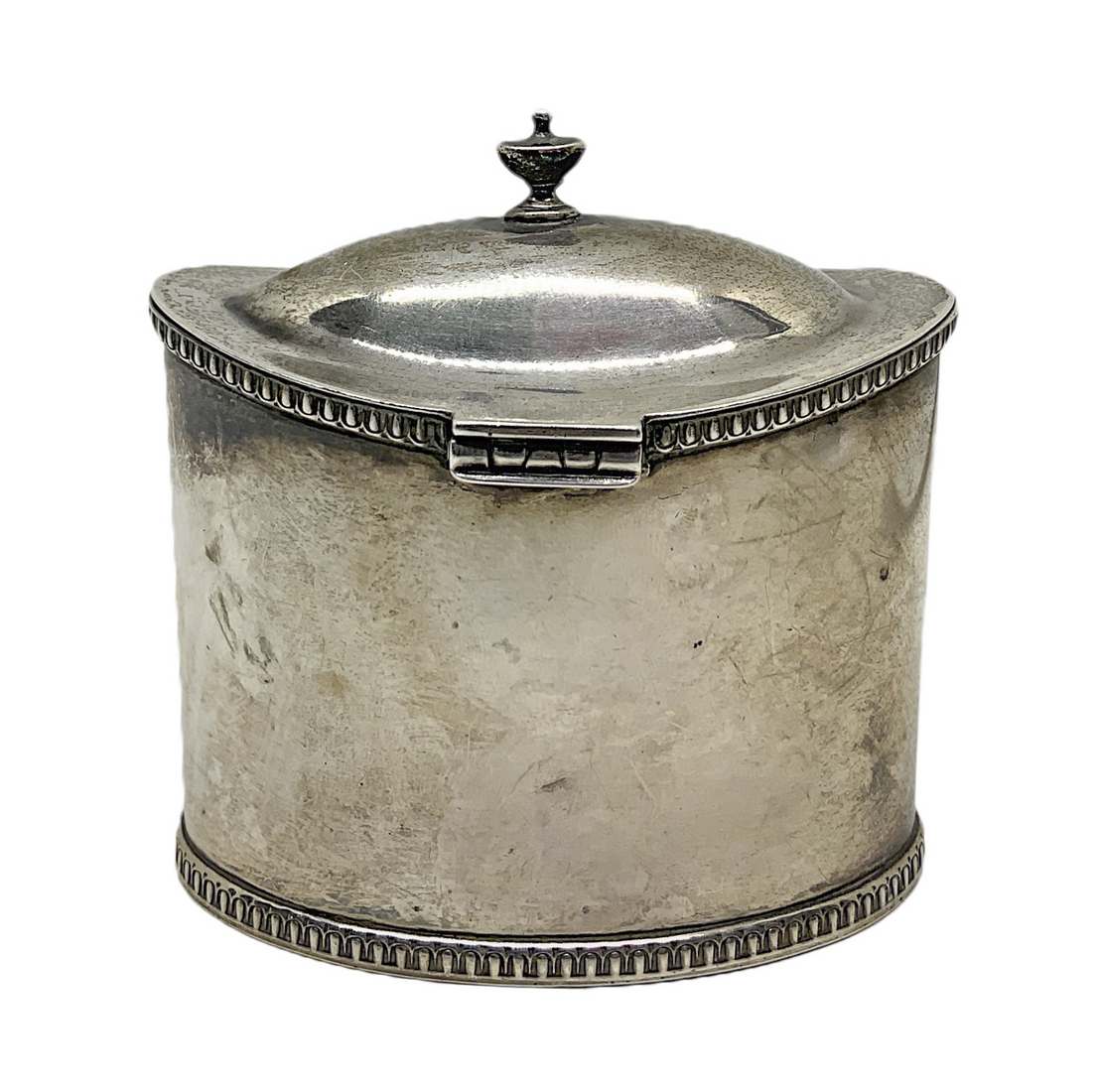 Paper Box silver, London, late nineteenth century. H 7.5 cm, 8x5 basis. 122 - Image 5 of 5