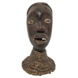 Elmo Ejagham Ekoi, Nigerie, early twentieth century. H 31 cm