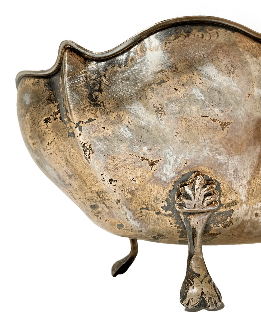 Centerpiece - Silver Ciatta 800, Italy 30 years. Gr 400. H cm 10x 27.5 Cm - Image 7 of 7