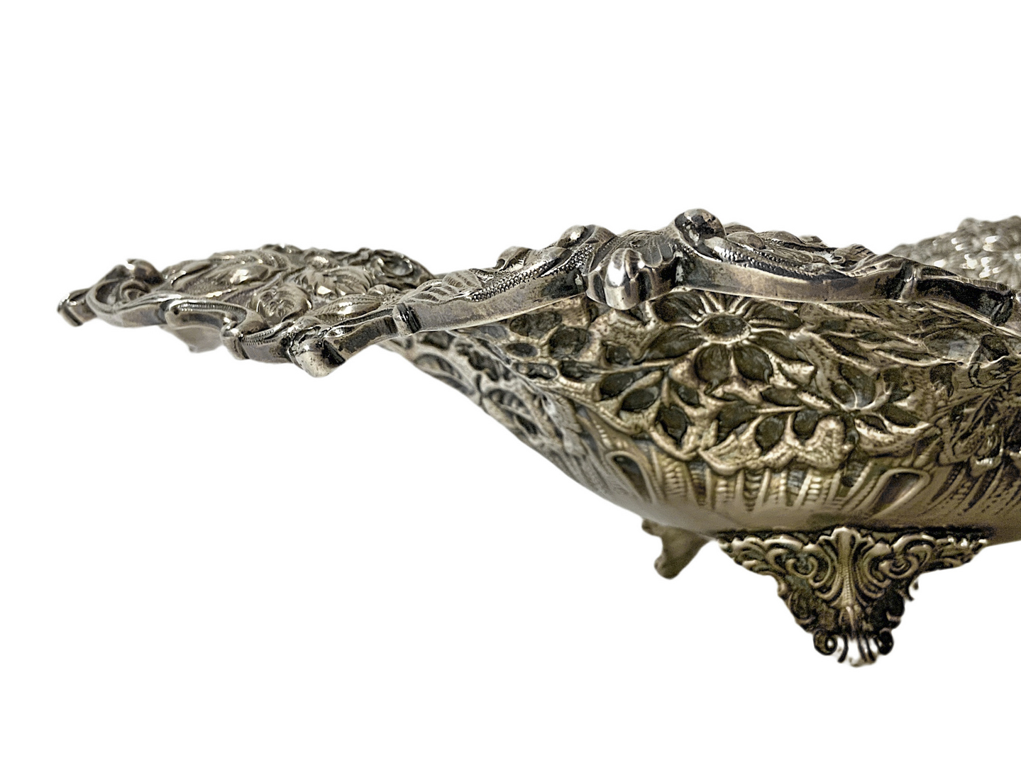 Centerpiece Stieff, silver 72, XX century. 7x33 cm. Gr 790 - Image 7 of 7