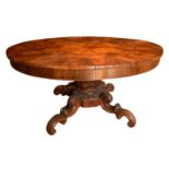Extendable table central foot rosewood, four drawers at the base of the surface with five chairs. H