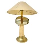Table lamp, plam shaped. H cm 75 x 60