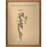 Drawing china "abundance (nude of woman with babies)," Domenico Tudisco .