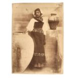 Von Gloeden, Wilhelm (Wismar 1856-Taormina 1931) - Young Sicilian in traditional clothes, 1911