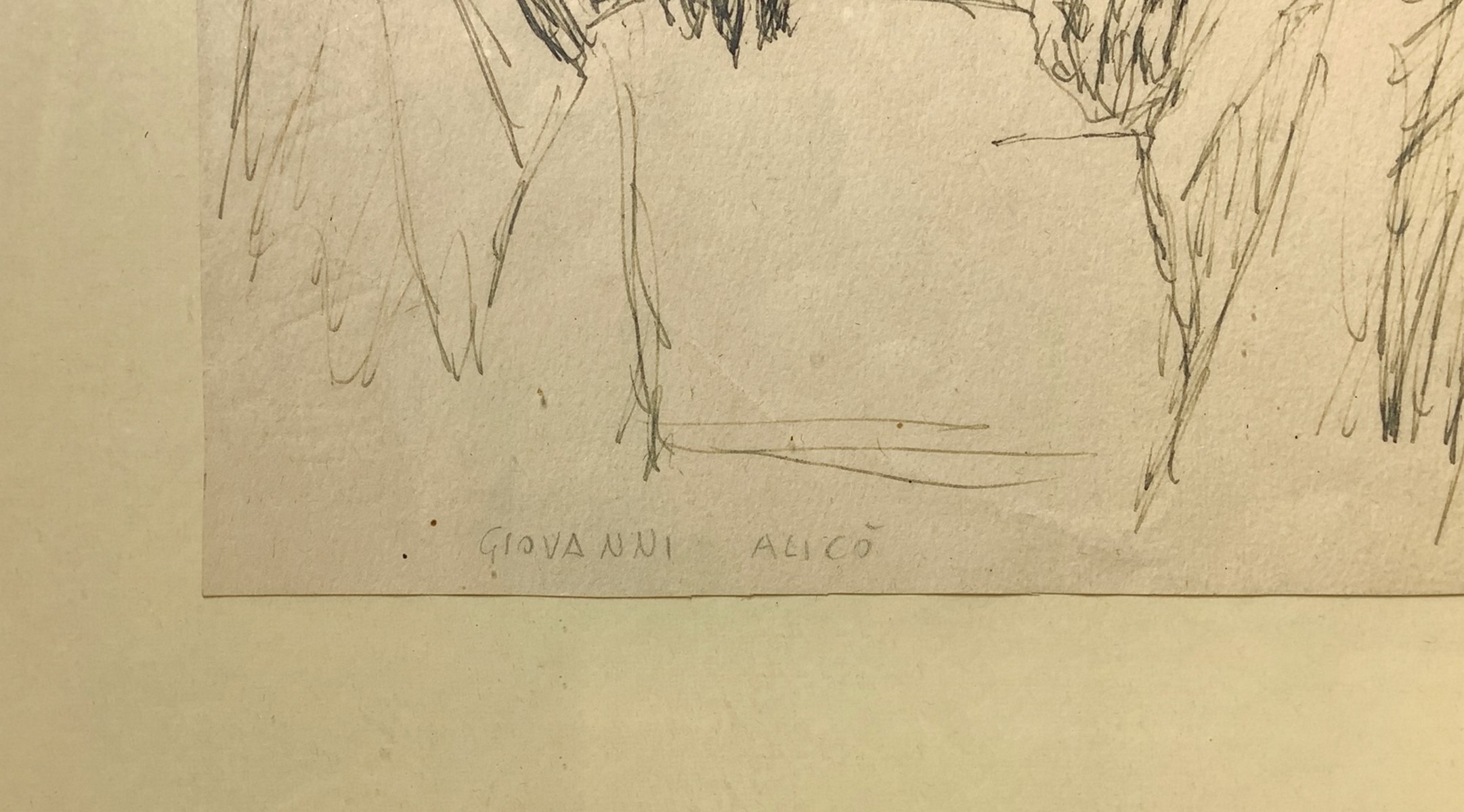 Alicò, Giovanni (Catania 1906-Milano 1971) - Sketch by Padron 'Ntoni - Image 3 of 3