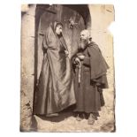 Von Gloeden, Wilhelm (Wismar 1856-Taormina 1931) - Monk in conversation with character
