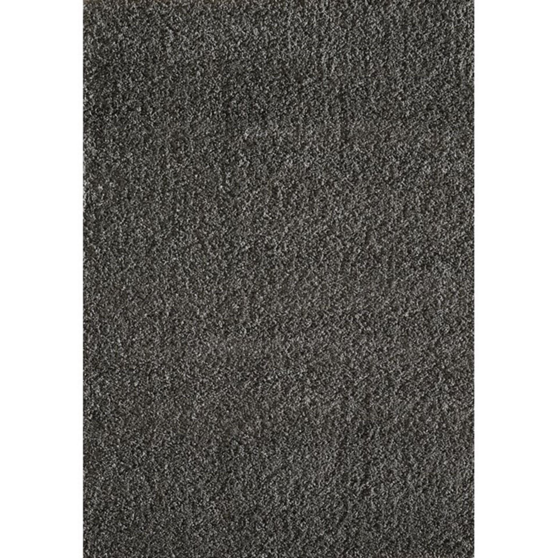 Longweave,Oxford Pile Shaggy Dark Grey Rug120 cm x 170 cm RRP -£38.99 (9028/9 -LOWV2156)