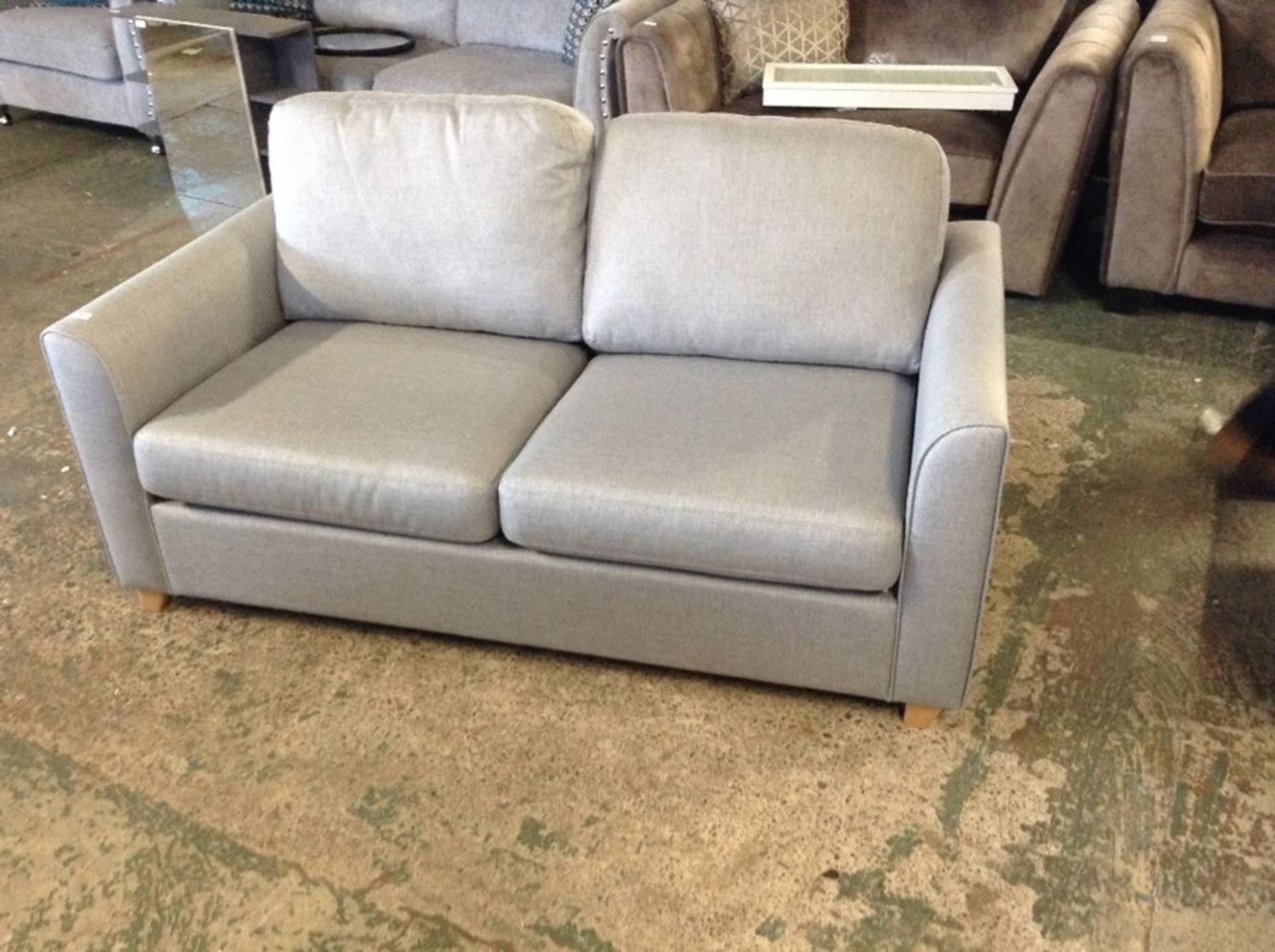 CARNABY TWEEDY WEAVE LIGHT GREY SOFABED(SFL1147 -700217984979)