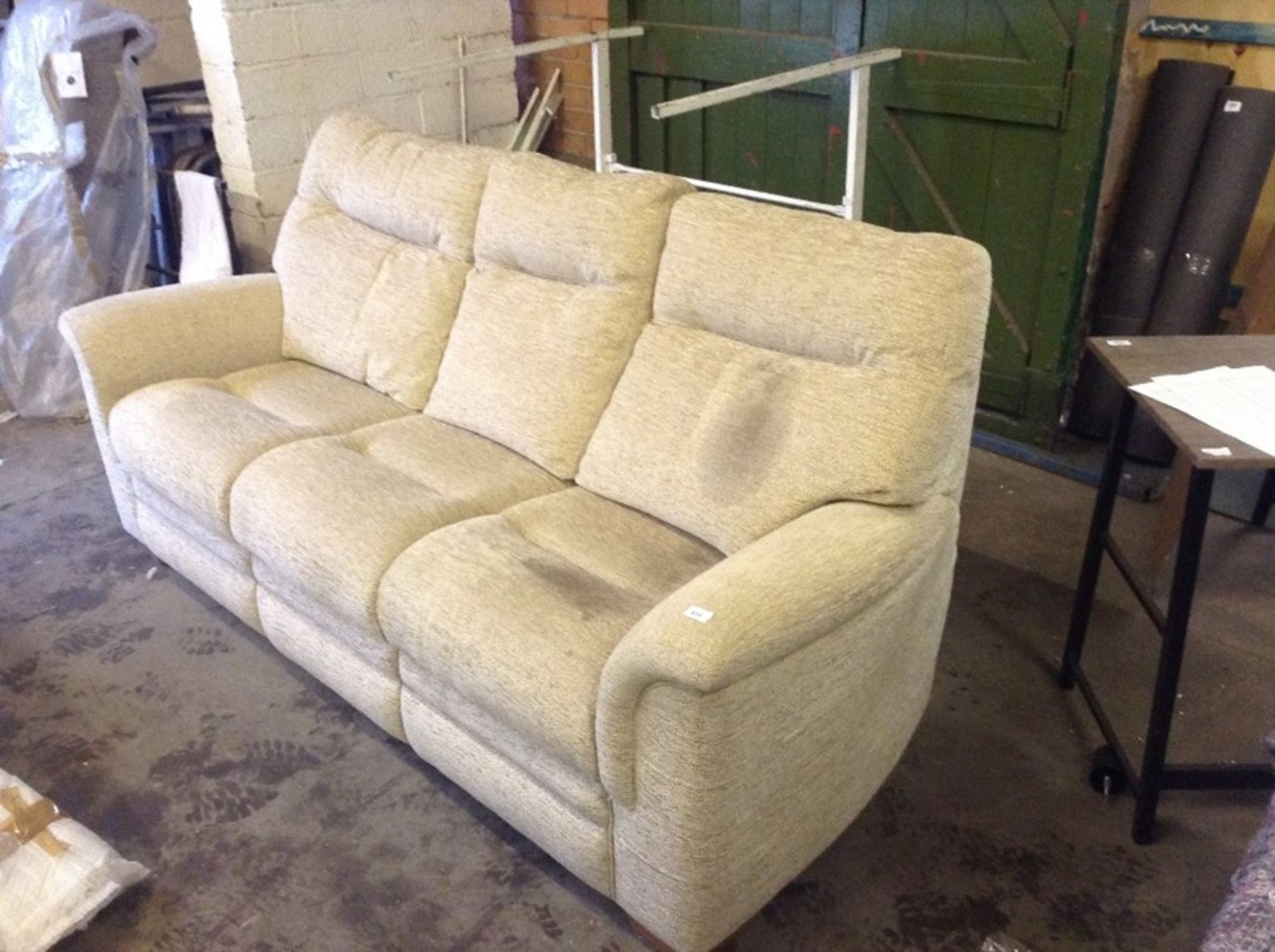 BISCUIT HIGH BACK 3 SEATER SOFA TR002095 W00818203