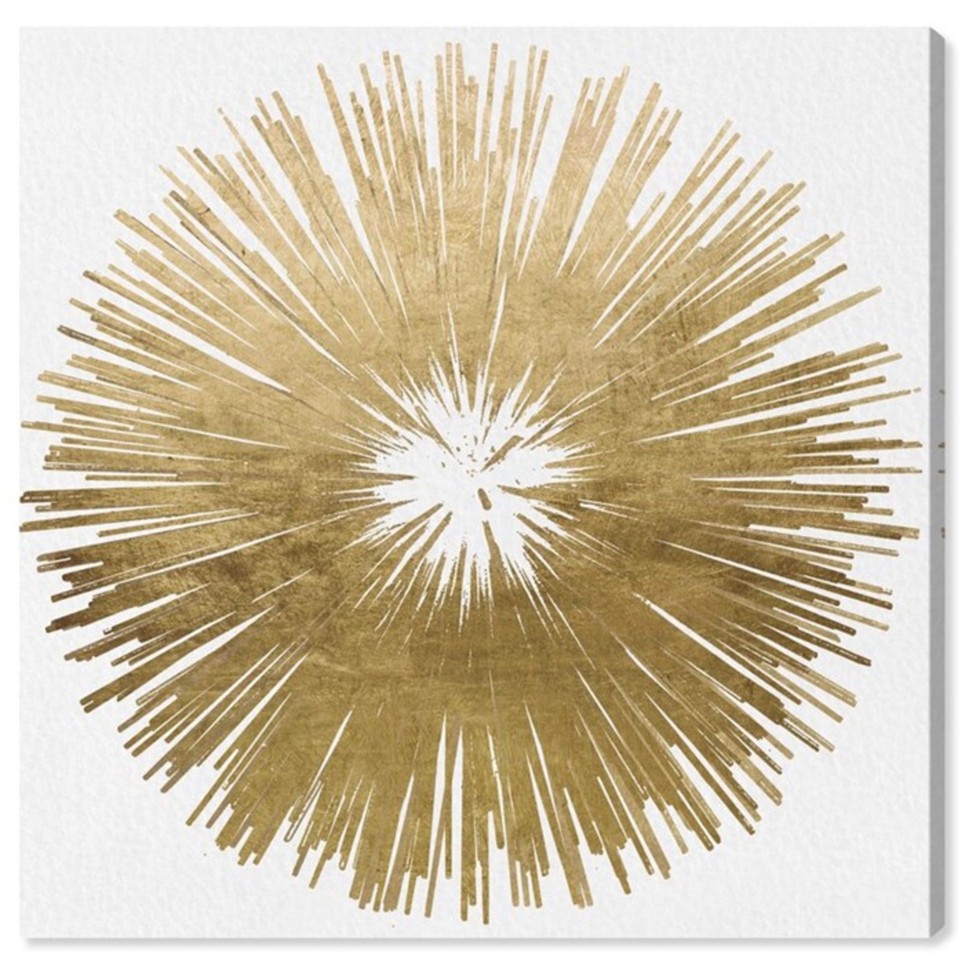 Oliver Gal,'Sunburst Golden' Print on Wrapped Canvas RRP -£113.99 (15583/30 -PBSK1457)