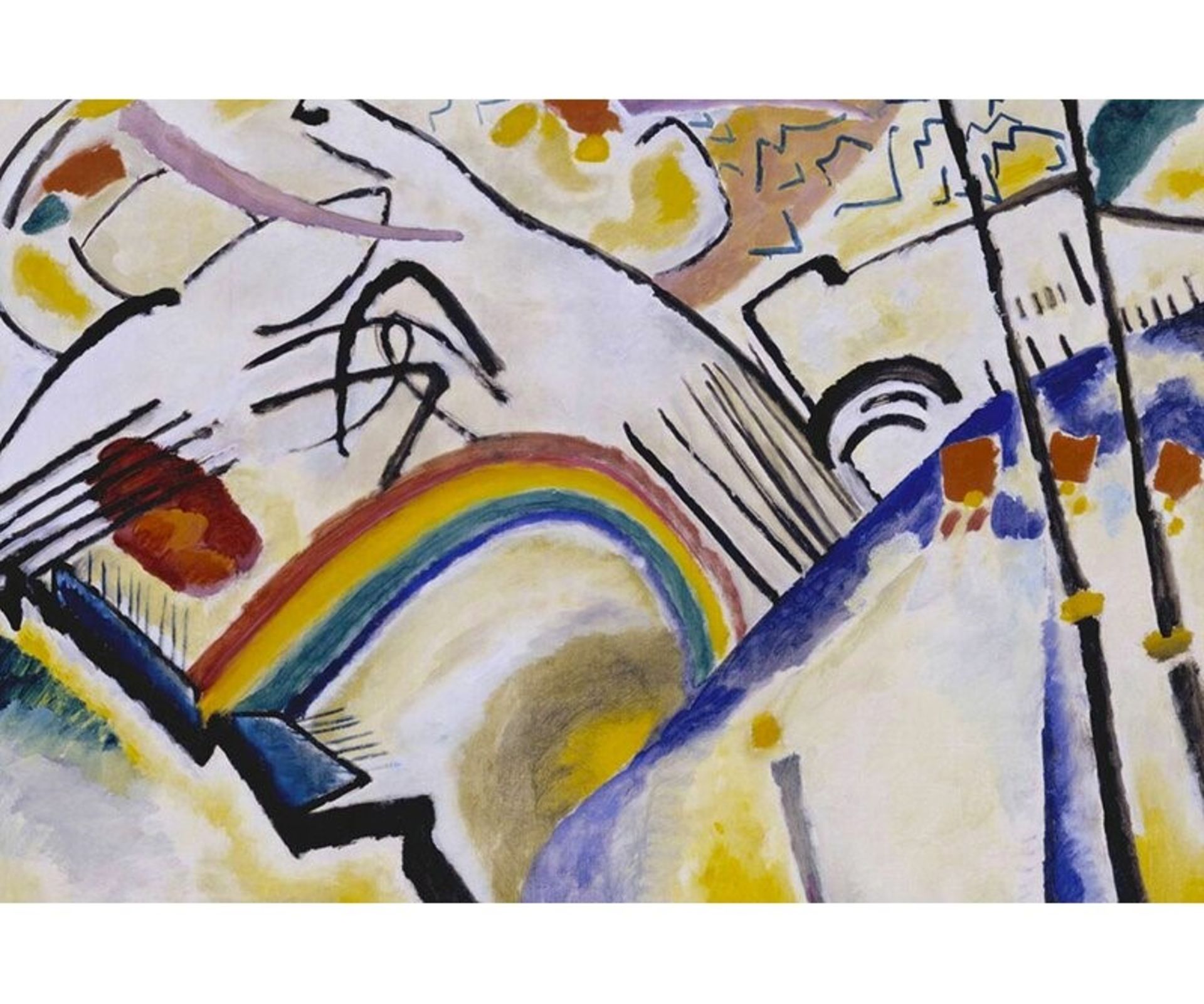 Hokku Designs,Cossacks by Wassily Kandinsky Painting Print on Wrapped CanvasRRP -£37.99 (15266/28 -