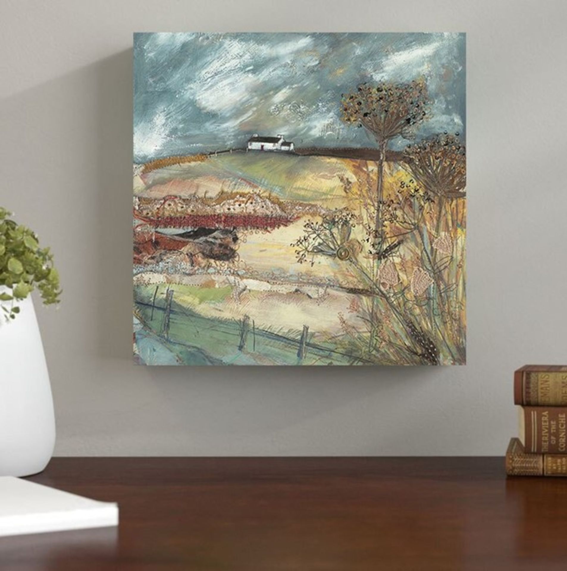 Caracella,'Along the Farm Drive' Painting Print on Canvas RRP -£69.99 (14610/31 -CACA3695)