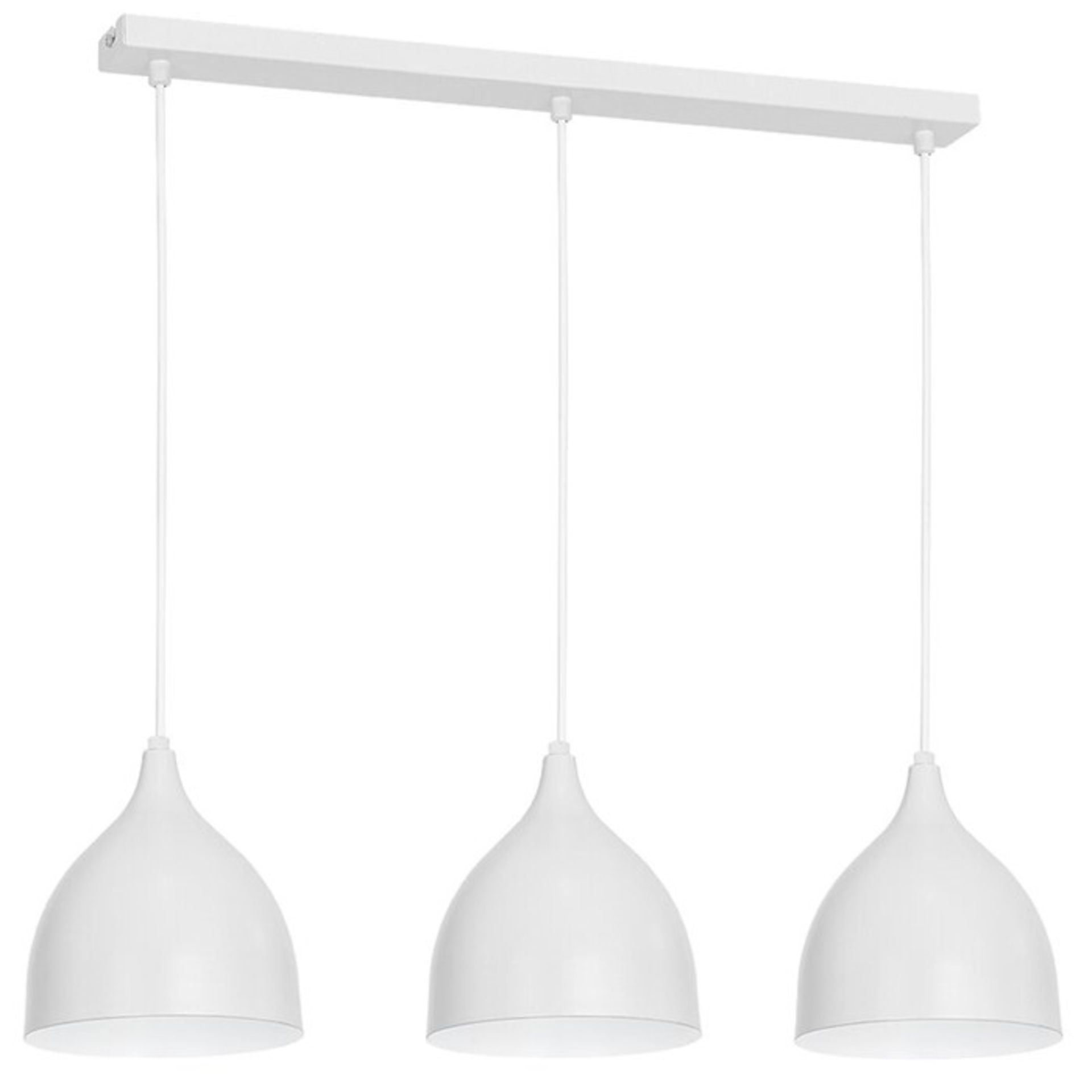 Mikado Living, Swanson 3-Light Kitchen Island Pendant - RRP £117.99 (CHTF3067 - 16208/7) 7B