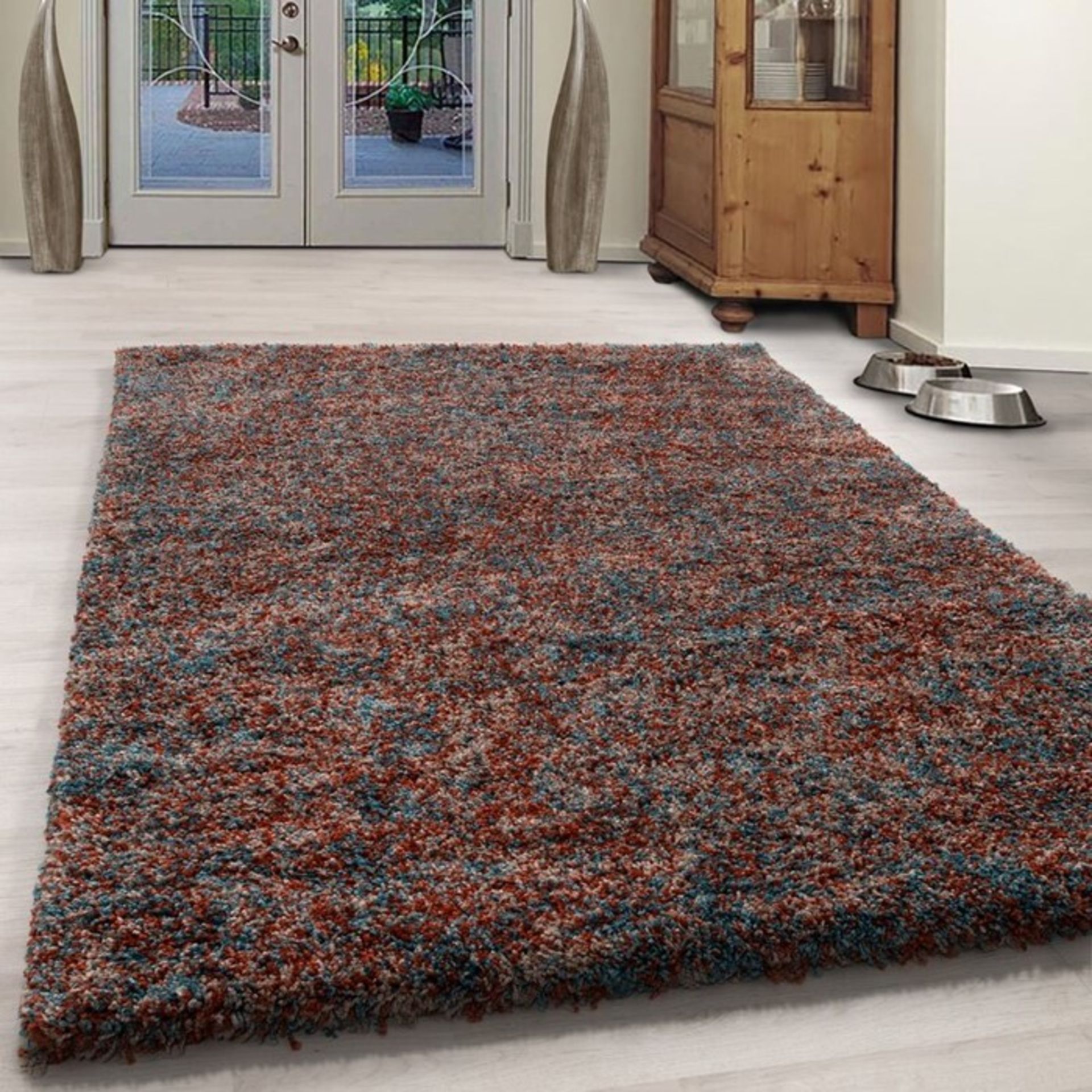 Hearn Shaggy Terracotta Rug Rug Size: Rectangle 200 x 290cm (HL7 - 3/13 -ALDZ1410.51945245)