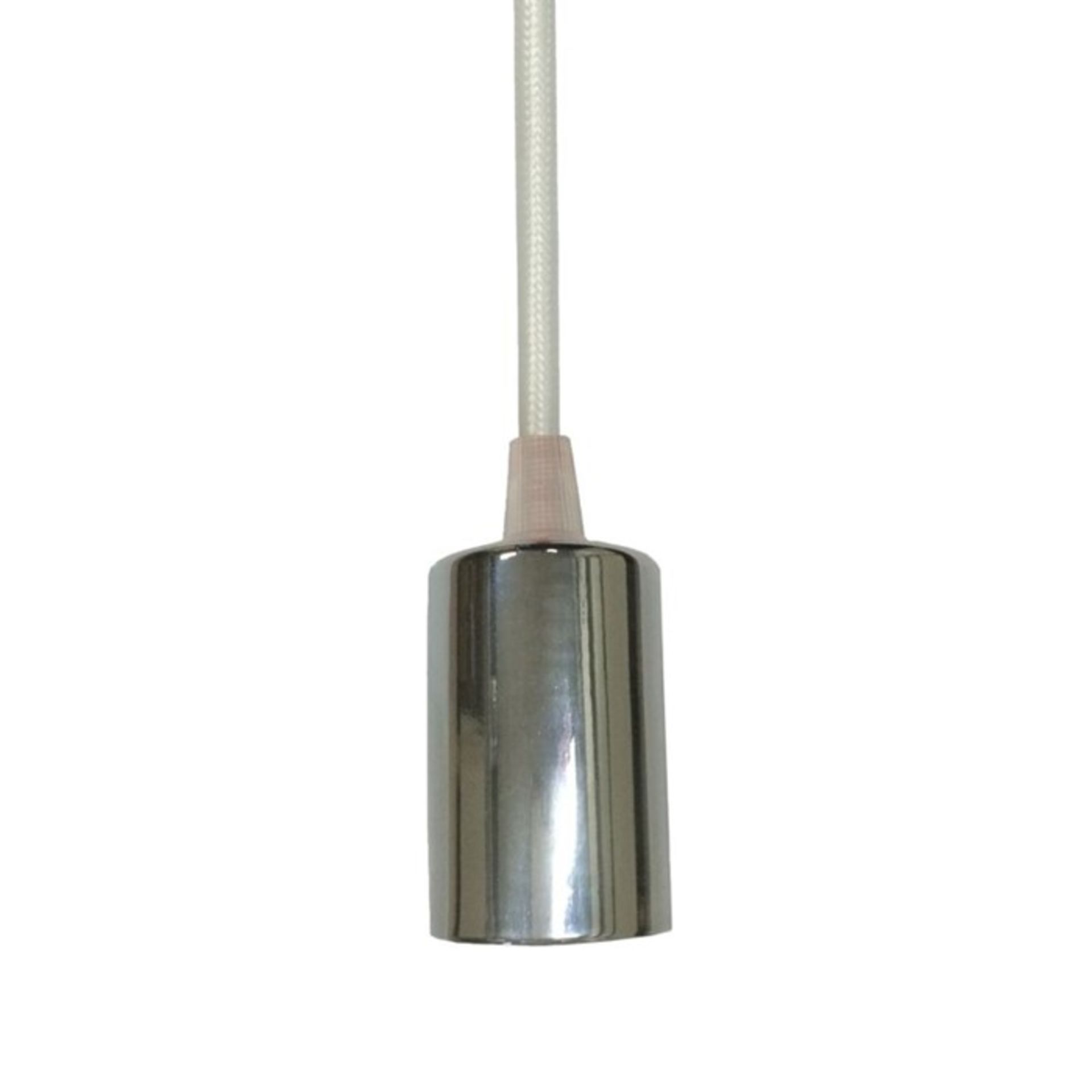 George Oliver, Mariela 1-Light Cylinder Pendant (CHROME) - RRP £17.99 ( VTCC1062 - 15931/28) 4E