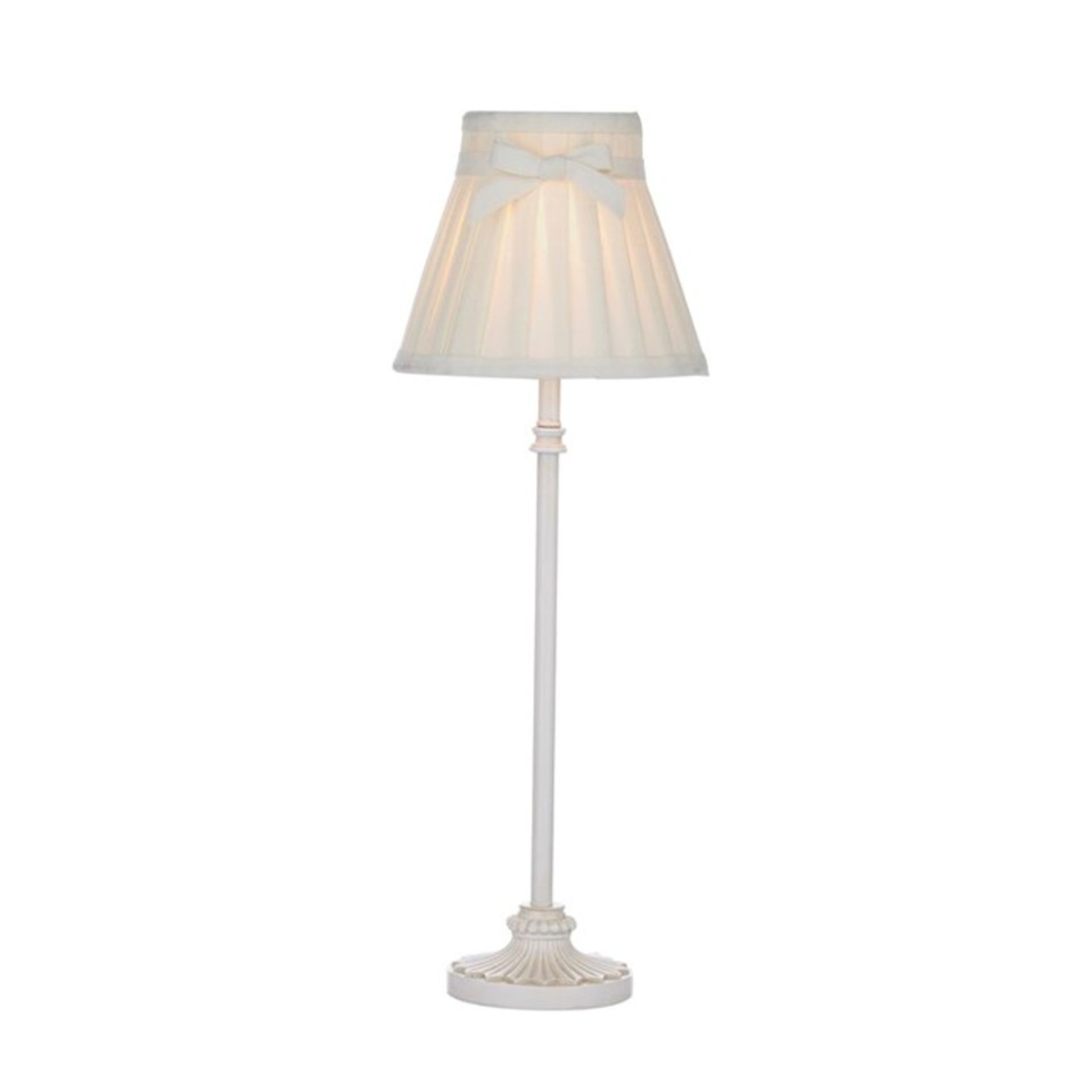 Lily Manor, Siri 50cm Table Lamp X2 (CREAM) - RRP £33.99 (DLI4371 - 15435/48 - 15435/49) 1E