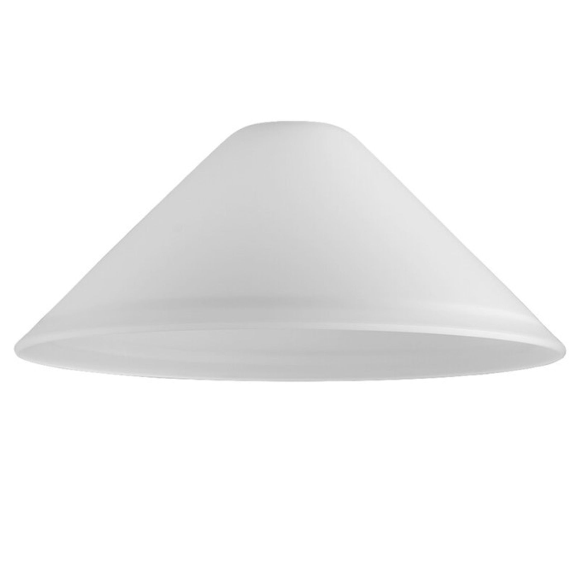 Symple Stuff, 30cm Glass Empire Pendant Shade X2 - RRP £34.99 (MSUN7321 - 17061/1) 2D