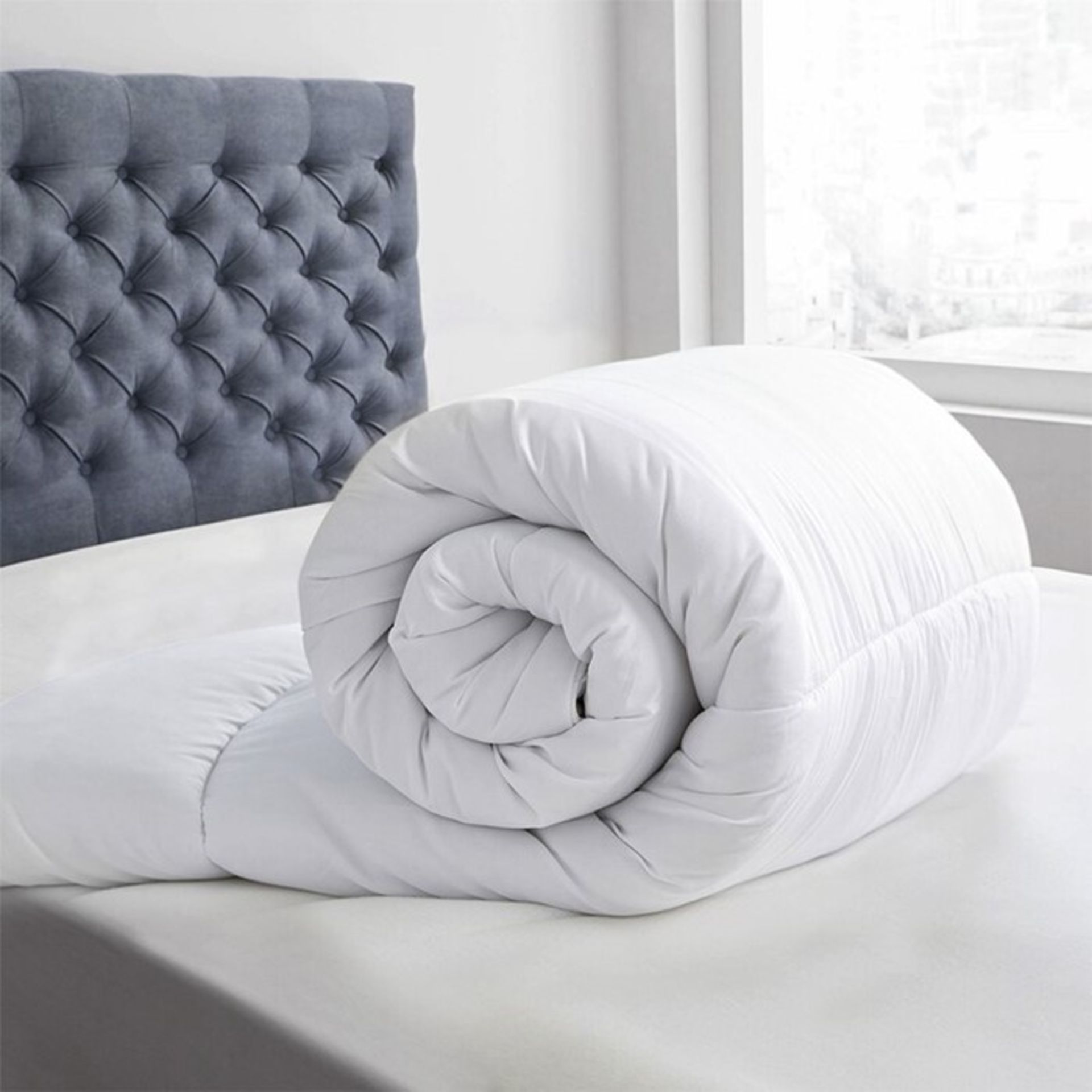 Symple Stuff, Polyester 10.5 Tog Duvet (SINGLE) - RRP £16.99 (JNZM1367 - 20609/32) 1B