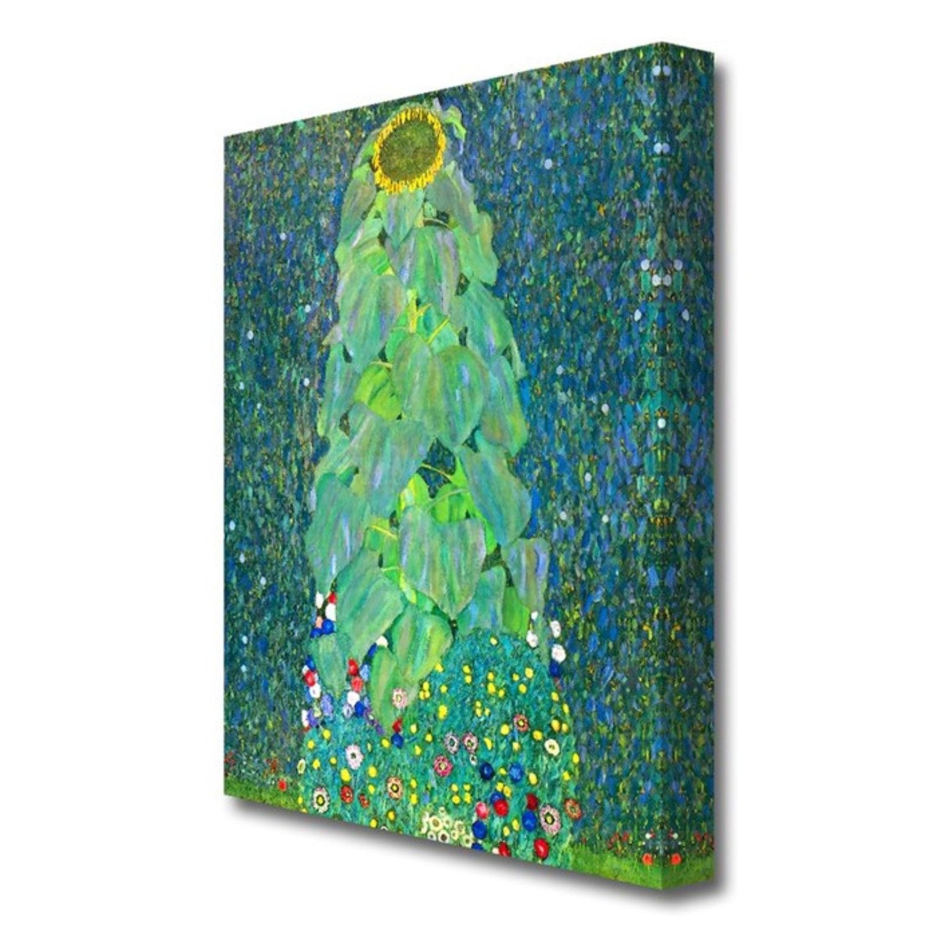 East Urban Home, 'The Sunflower' by Gustav Klimt Painting Print on Wrapped Canvas - RRP £44.99 (