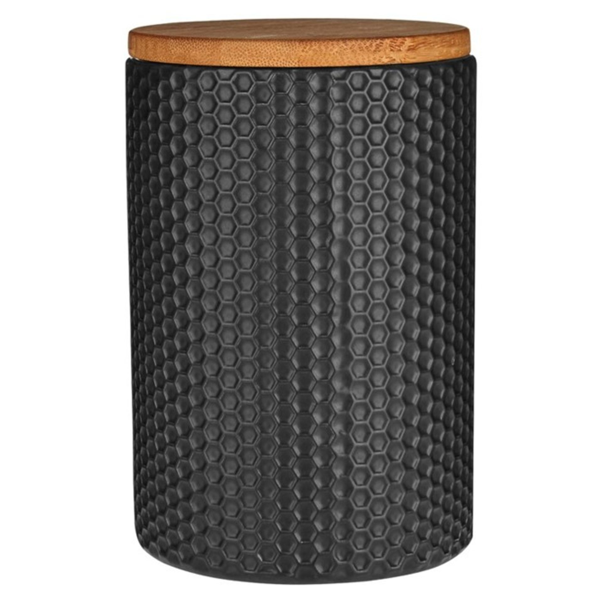 Symple Stuff, Hexa Canister (BLACK) - RRP £13.99 (WLDH2532 - 20609/22) 1D