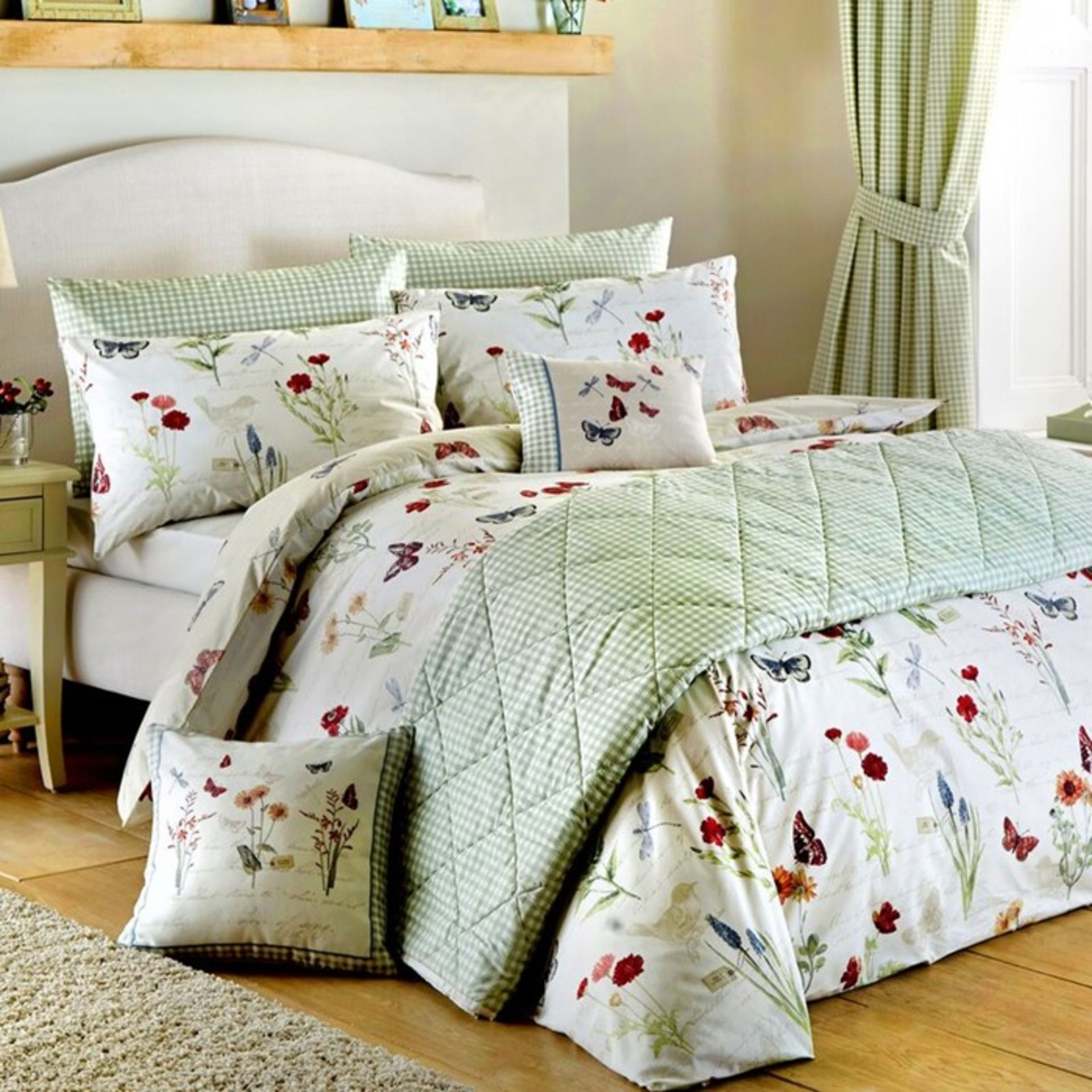 Lily Manor, Country Journal Duvet Cover Set (KING) - RRP £29.99 (HAZM6610 - 21605/71) 1B