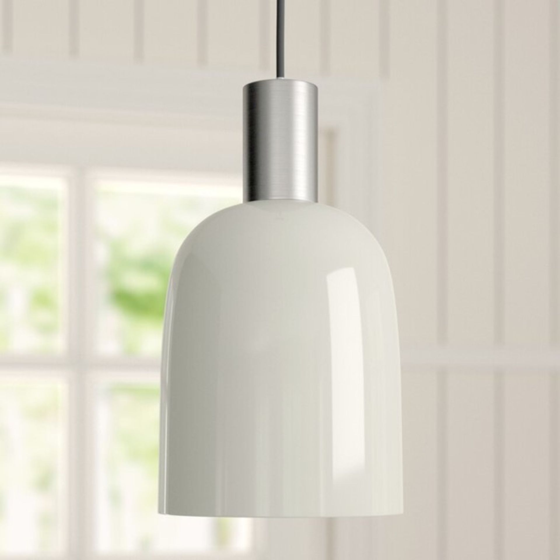 Dar Lighting, Hester 1-Light Jar Pendant (PEWTER) - RRP £47.99 (DLI8226 - 12239/26) 7F