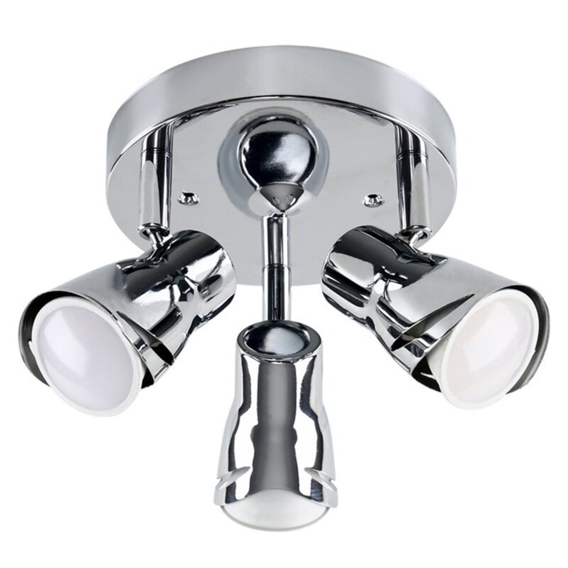 MiniSun, Sleek 3 Light Semi Flush Ceiling Light (COPPER) - RRP £26.99 (MSUN1324 - 4069/24) 5F