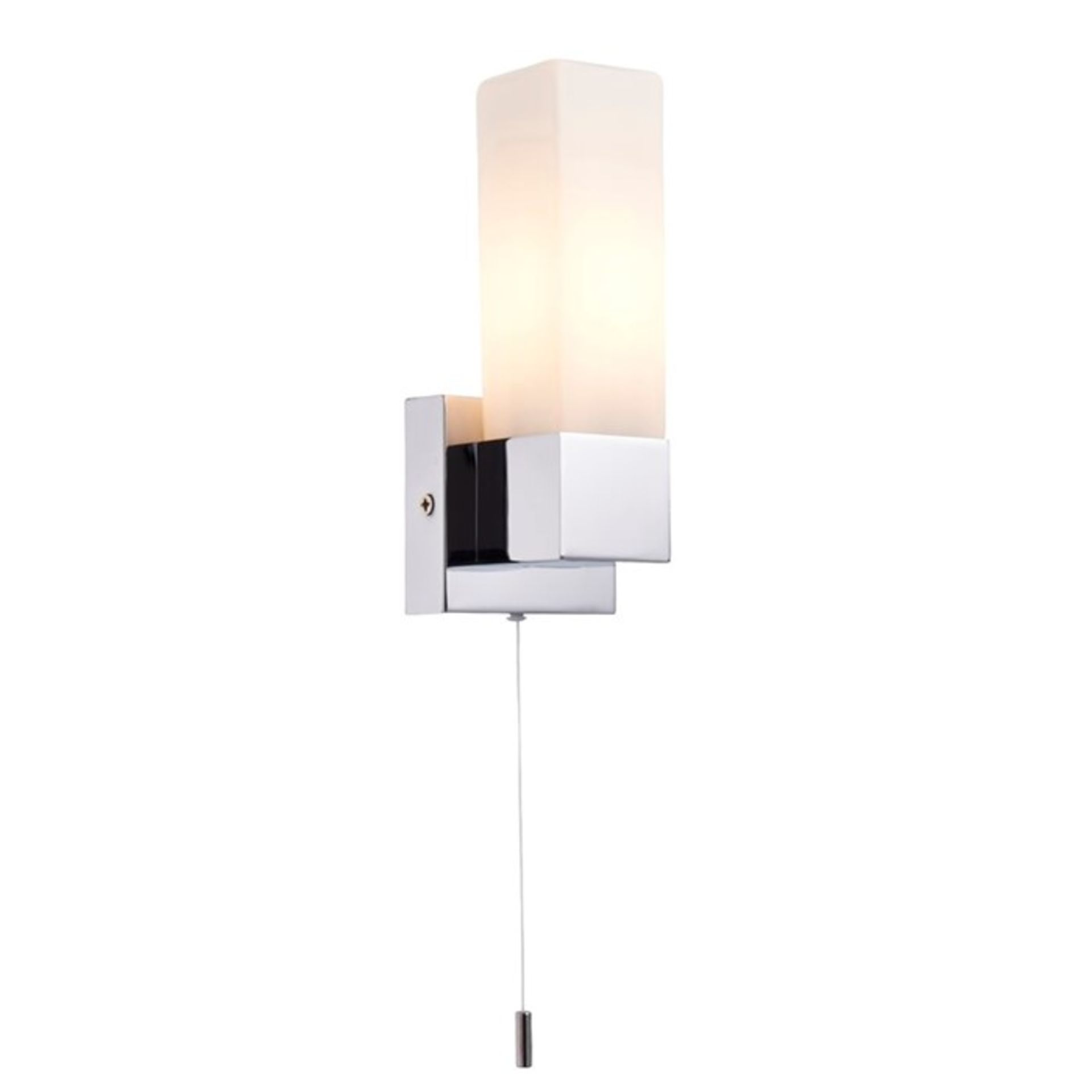 Endon Lighting, Square 1-Light Flush Mount - RRP £30.99 (GQB1380 - 12239/3) 7F