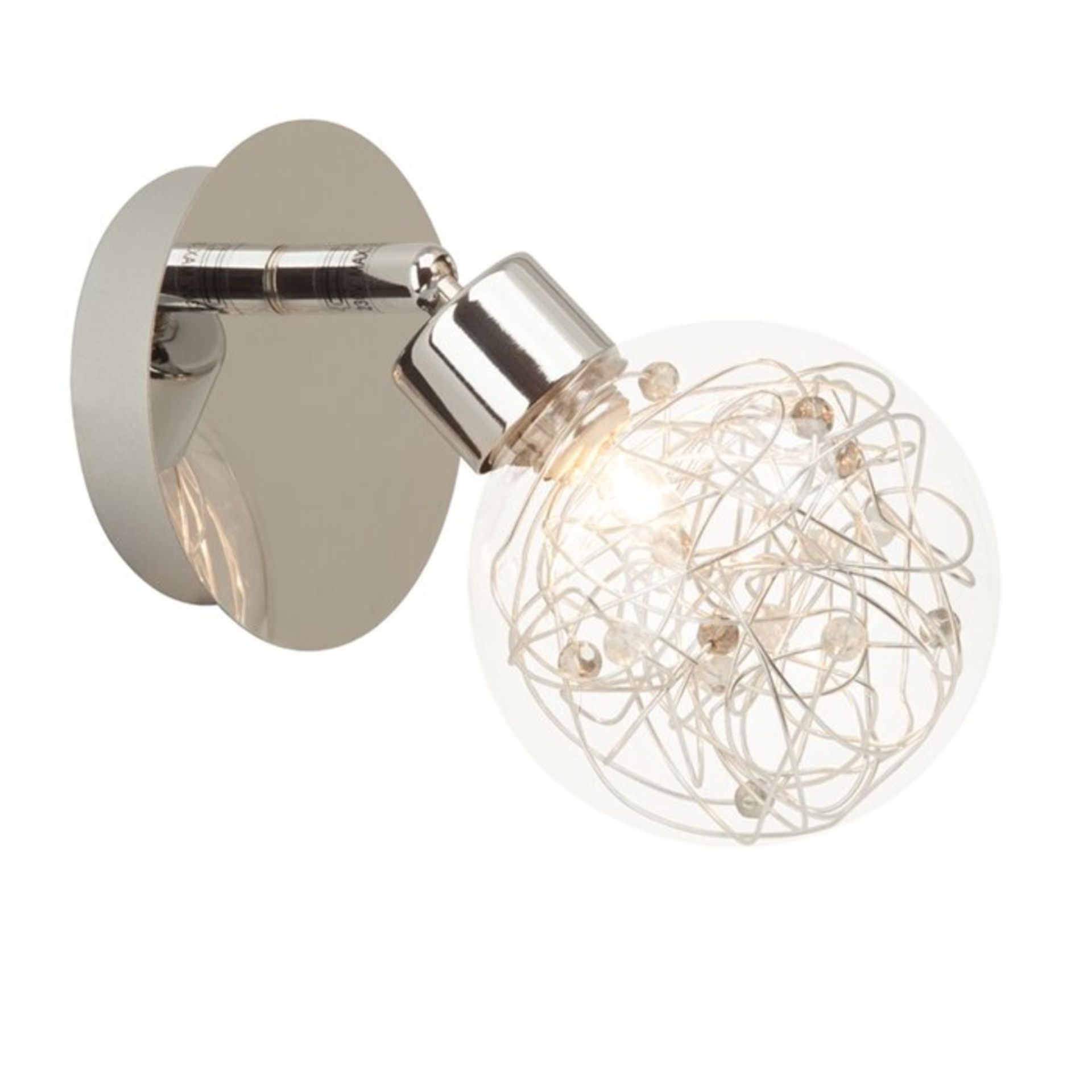 Brilliant, Joya 6-Light Armed Sconce - RRP £38.99 (RLL3179 - 4069/9) 5F