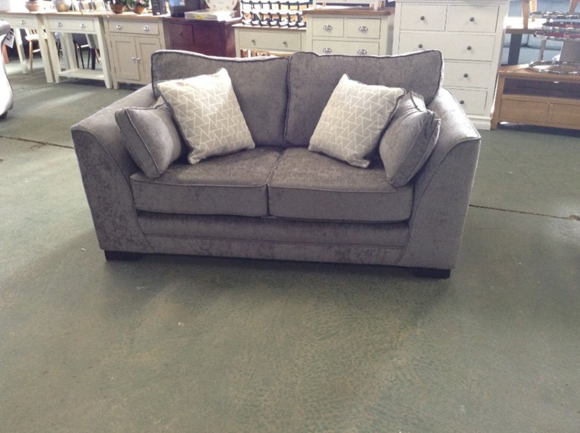 GREY FABRIC 2 SEATER HH25-714568-41