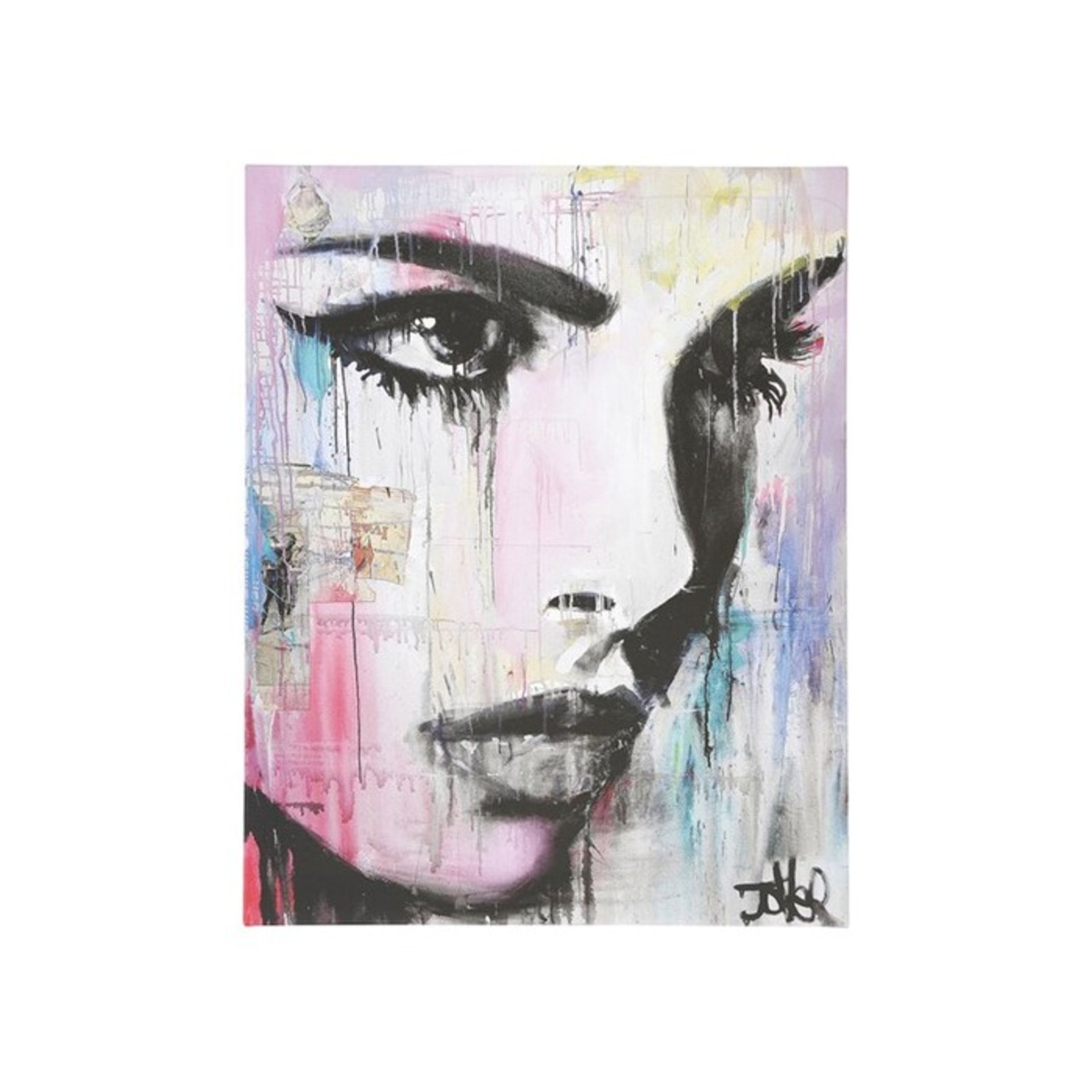 East Urban Home,Loui Jover - Tempest Canvas Wall Art  (13254/34 -ARTG6933)(BOXED, NOT CHECKED)