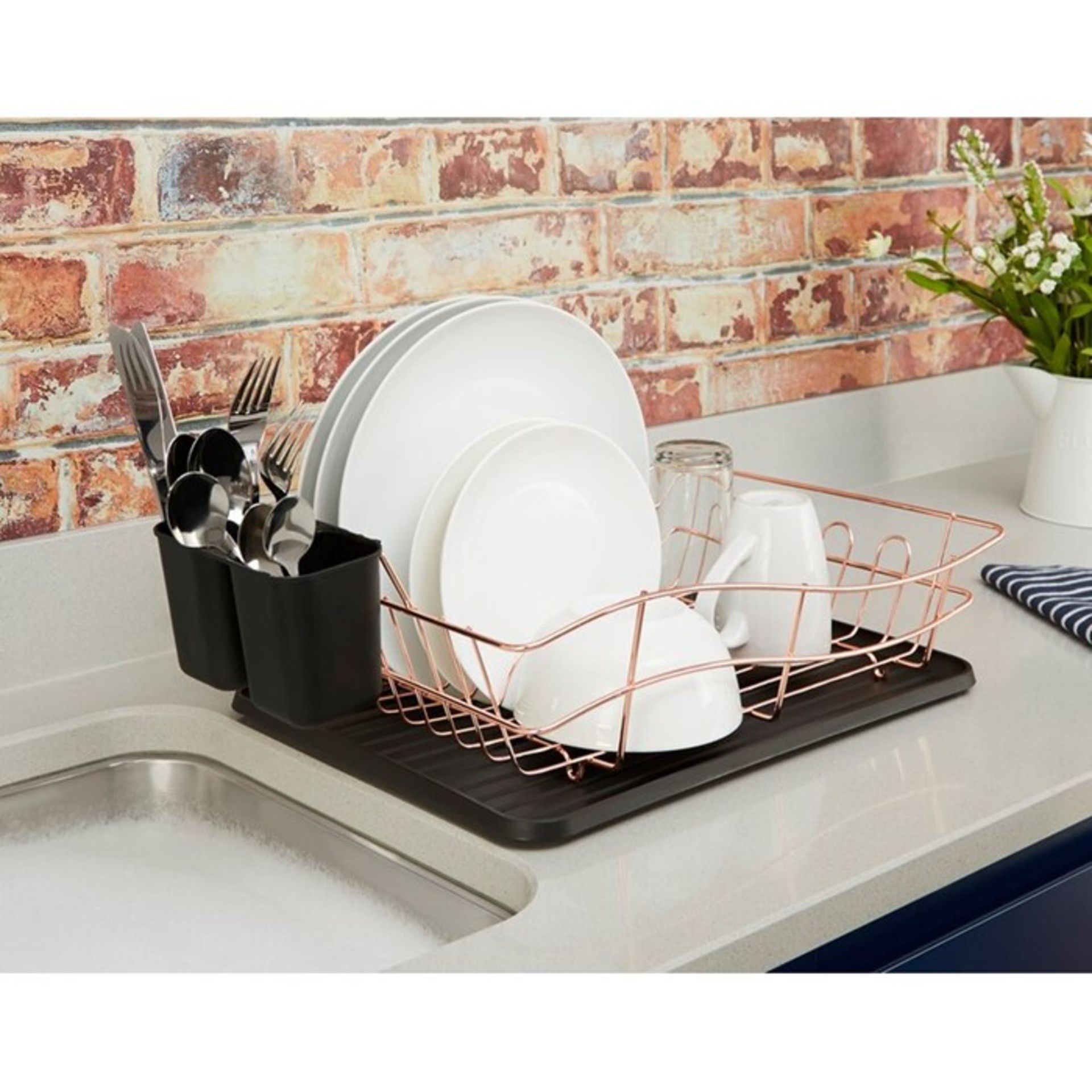 Tower, Dish Rack - RRP £22.8 (SBSF1124.53144602 - HL9 - 7/7) 2B