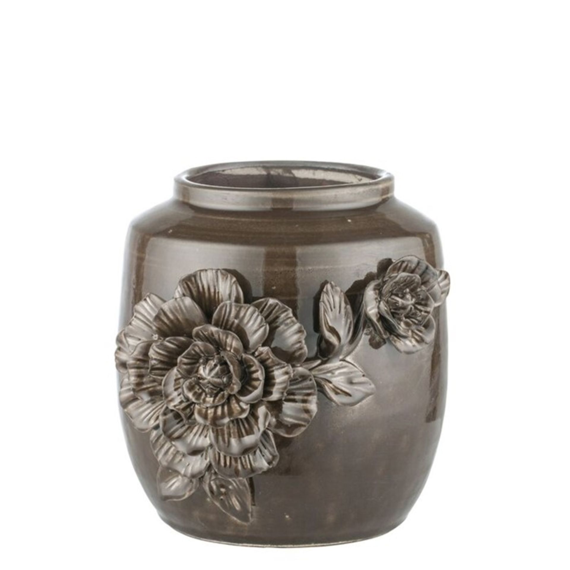 Lene Bjerre, Reika Ceramic Plant Pot (COLOUR: DRIFTWOOD) - RRP £98.99 (BJER1896.39876054 - HL9 - 3/
