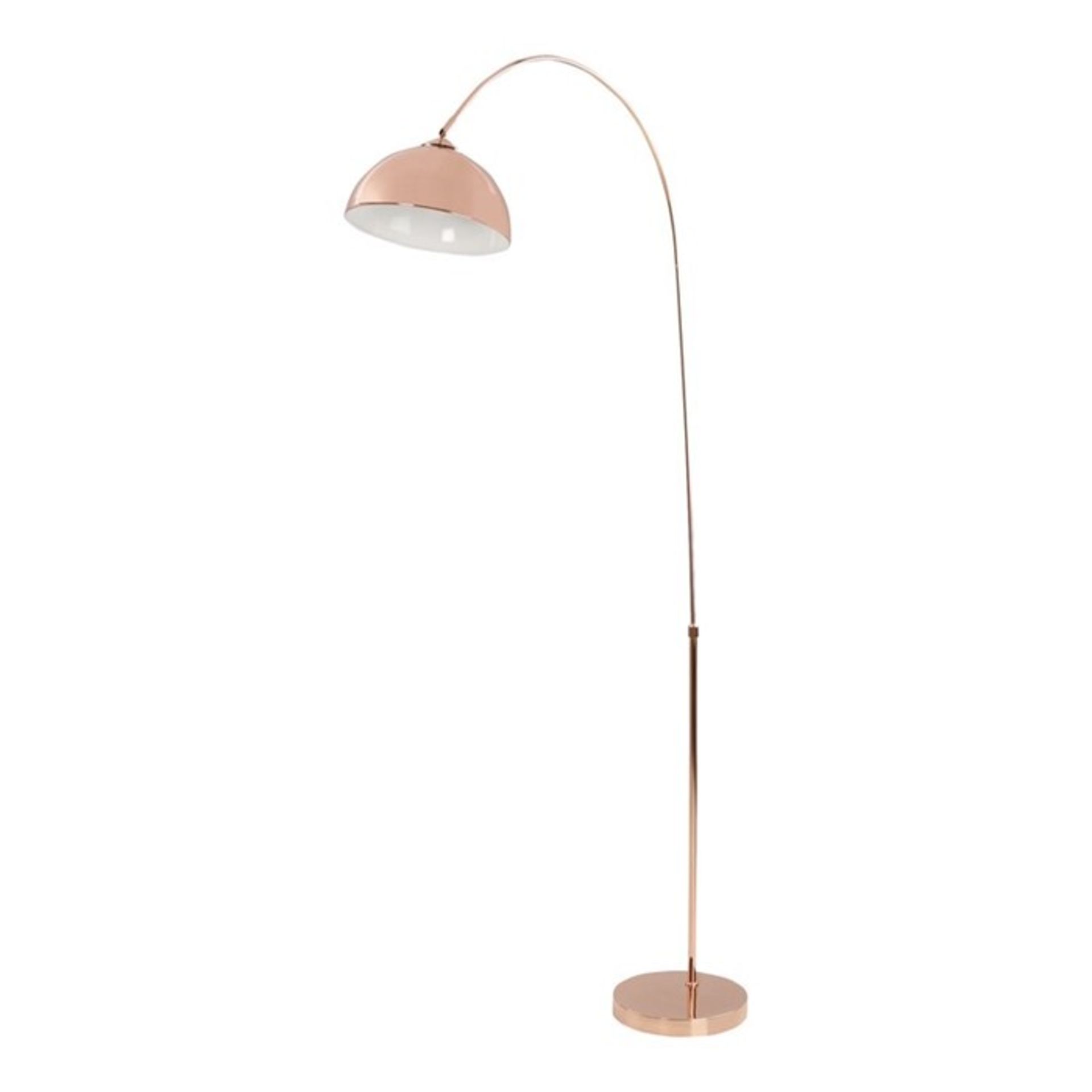 George Oliver, 196cm Arched Lamp (COPPER) - RRP£76.99 (QGL5584 - 21458/34) 2E